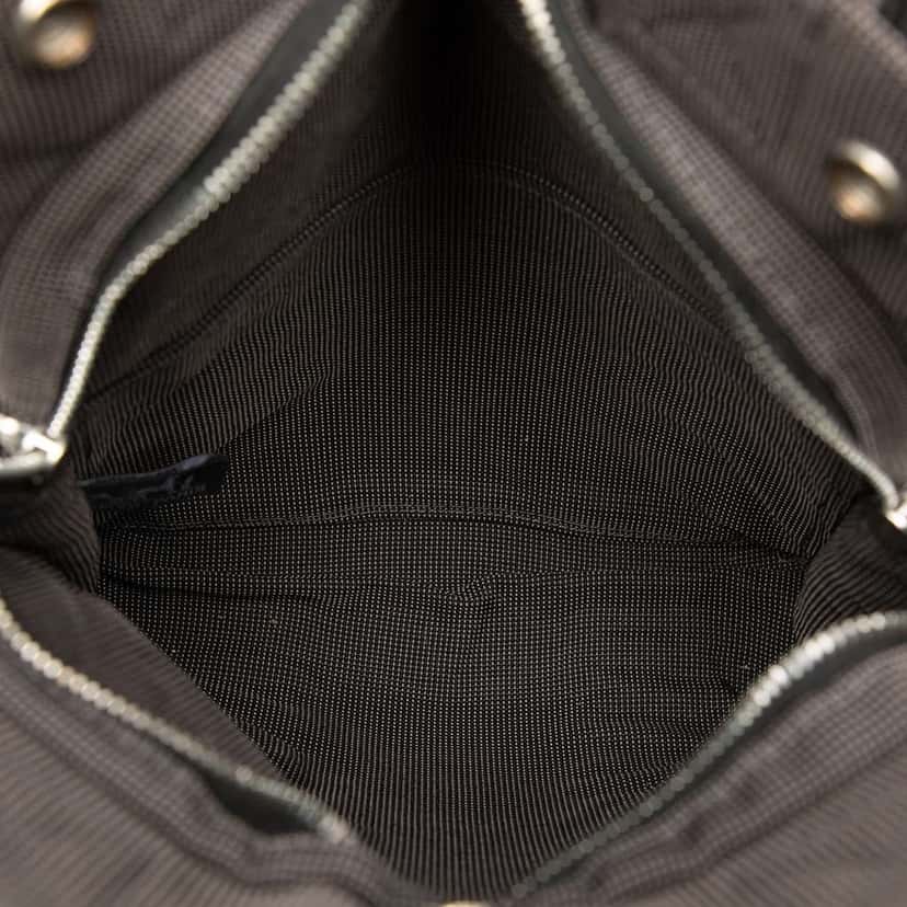 Hermès Canvas Herline Backpack PM Grey Canvas Very good condition - Model View