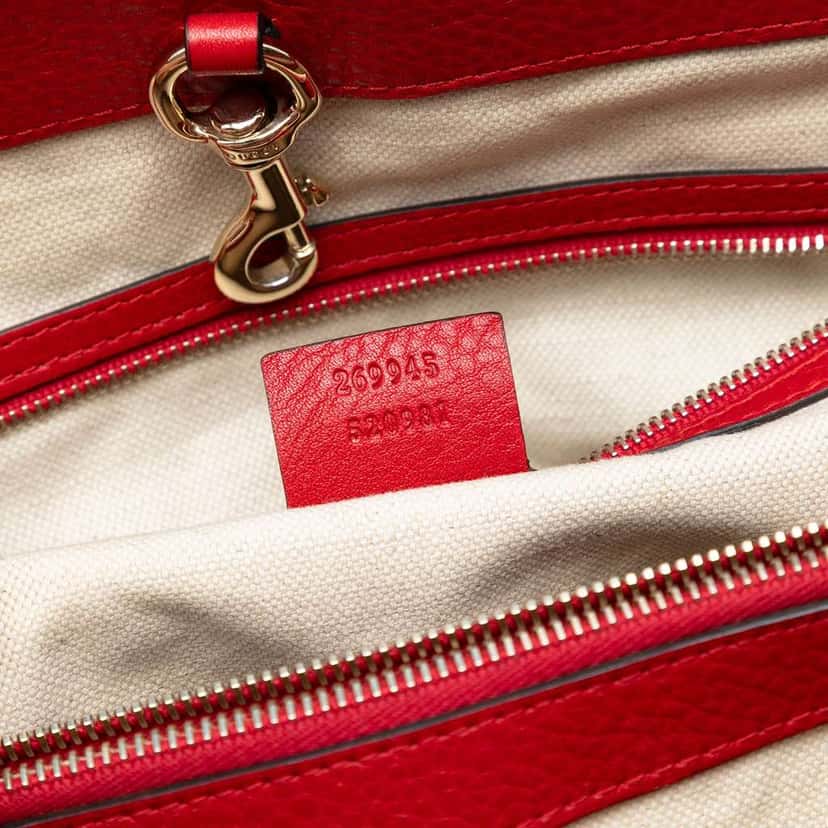 Gucci Medium GG Canvas Bella Tote Brown Canvas Good condition - Box View