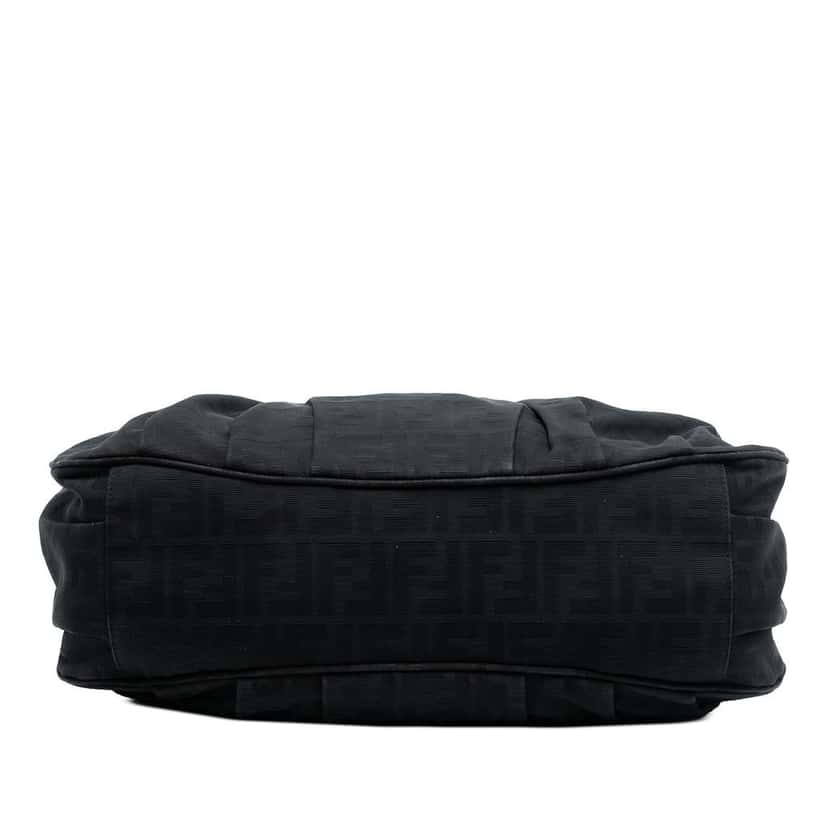 Fendi Large Zucca Canvas Mia Tote Black Canvas Very good condition - Inside View