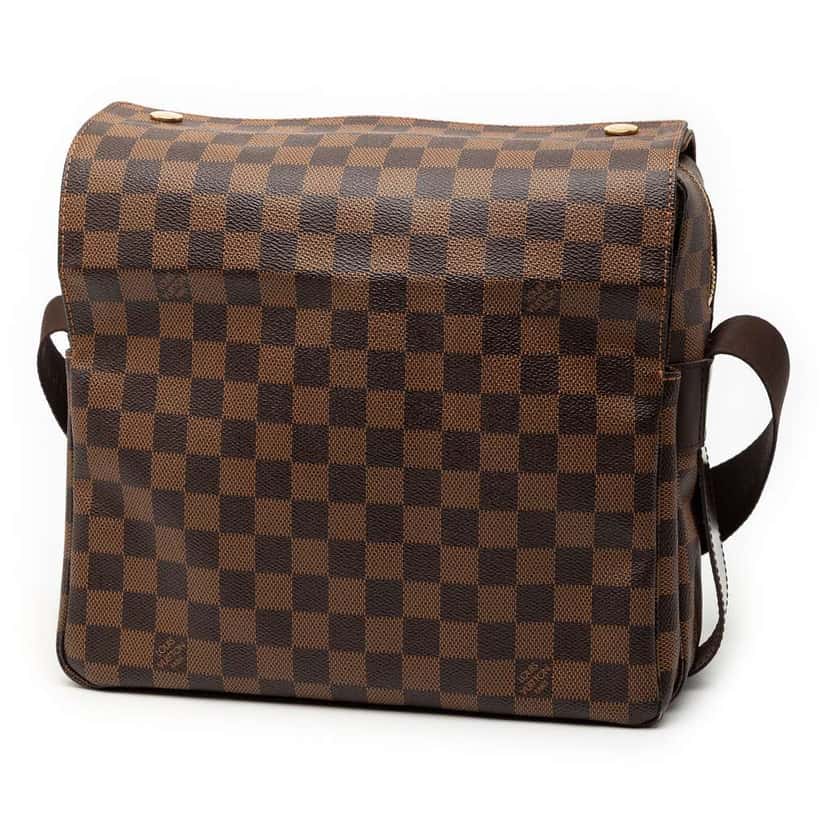 Louis Vuitton Damier Ebene Naviglio Brown Very good condition - Back View