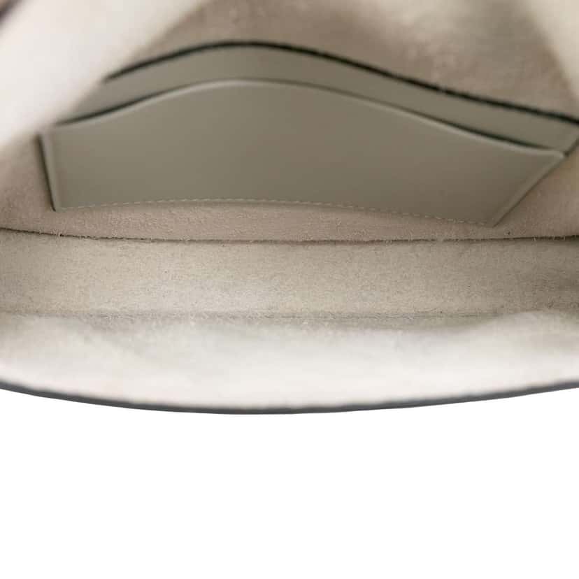Celine Mini Smooth Calfskin Symmetrical Convertible Bag Grey Leather Very good condition - Model View