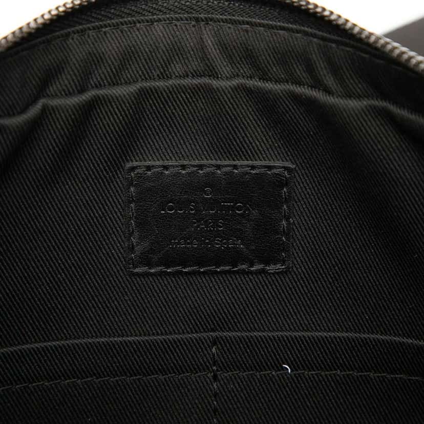 Louis Vuitton Monogram Galaxy Alpha Messenger Bag Black Very good condition - Box View