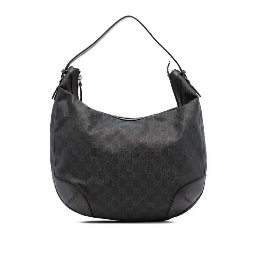 Gucci GG Supreme Nice Shoulder Bag Brown Canvas Good condition - Front View