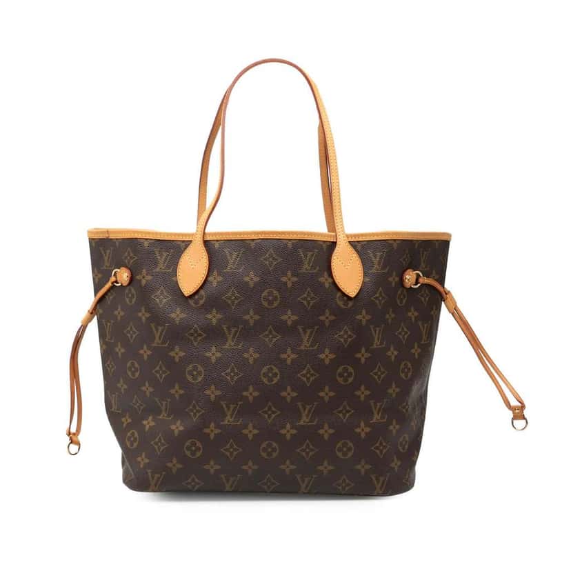 Louis Vuitton Monogram Neverfull MM Brown Very good condition - Front View