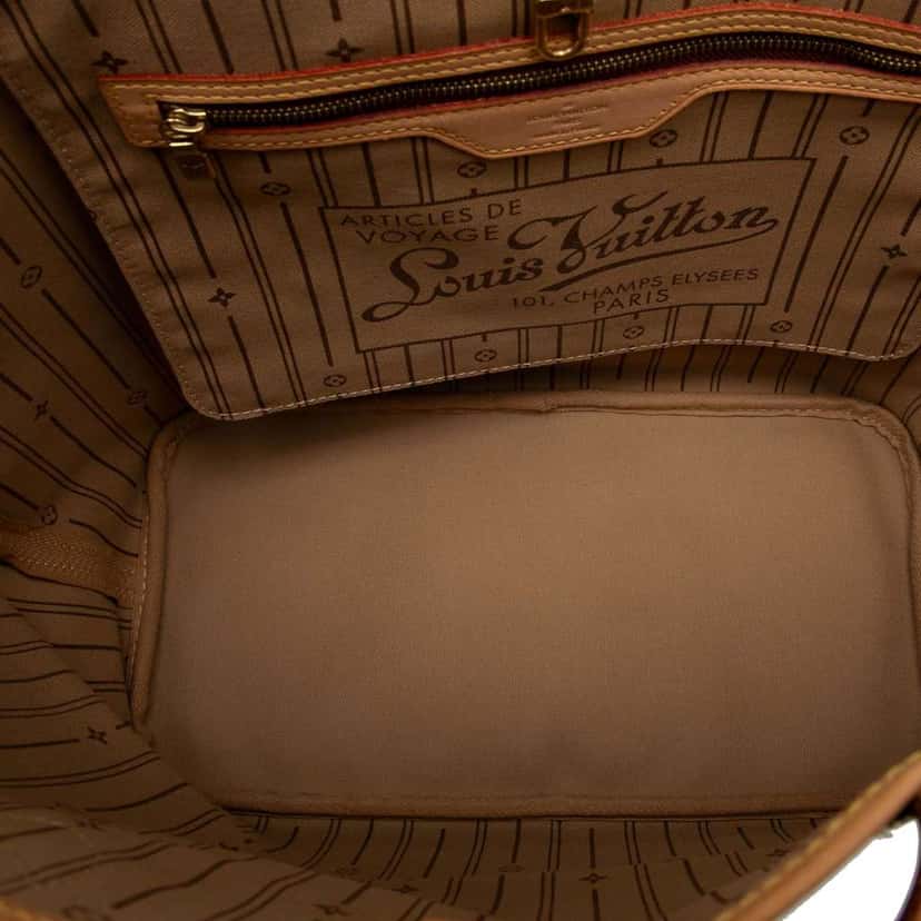 Louis Vuitton Monogram Neverfull MM Brown Very good condition - Box View
