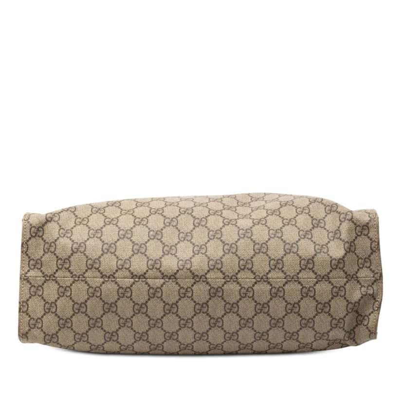 Gucci GG Supreme Neo Vintage Soft Tote Brown Canvas Very good condition - Inside View