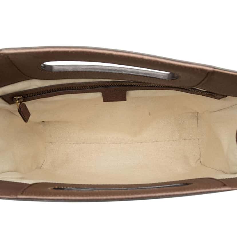 Gucci GG Supreme Neo Vintage Soft Tote Brown Canvas Very good condition - Model View