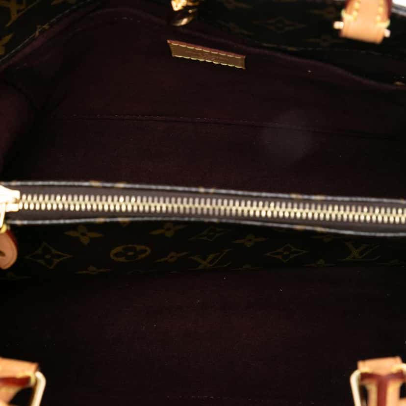 Louis Vuitton Monogram Montaigne MM Brown Good condition - Model View