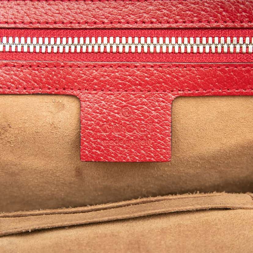 Gucci Small GG Supreme Web Tian Backpack Brown Canvas Good condition - Box View