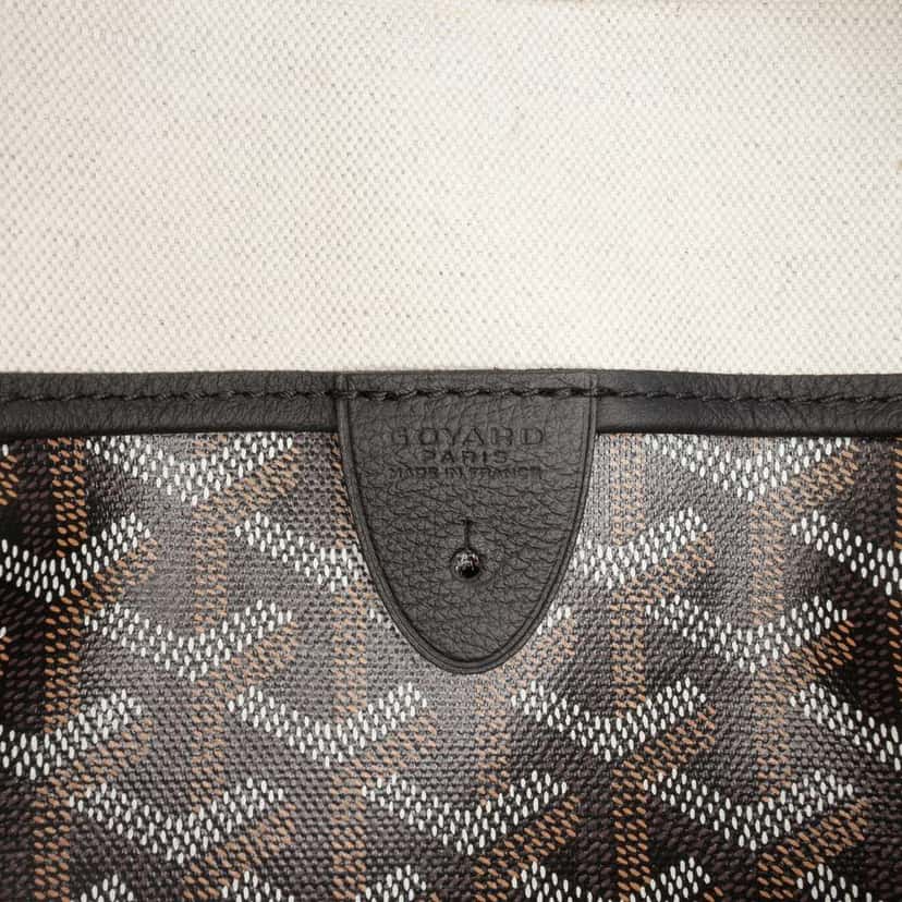 Goyard Goyardine Artois PM Black Canvas Good condition - Box View