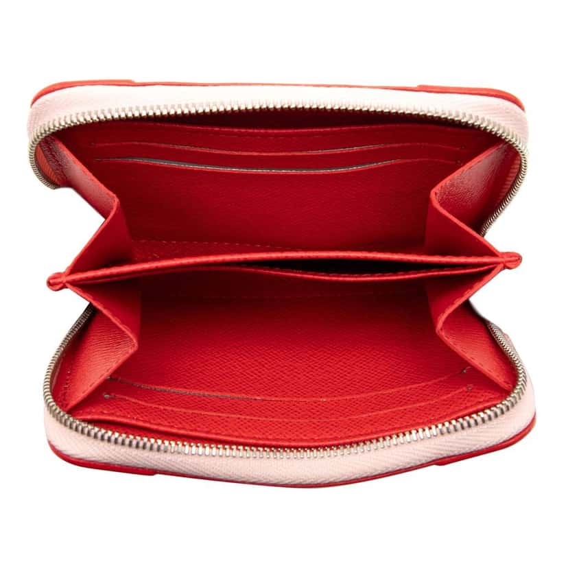 Louis Vuitton Epi Blooming Corners Zippy Coin Purse Pink Leather Good condition - Model View