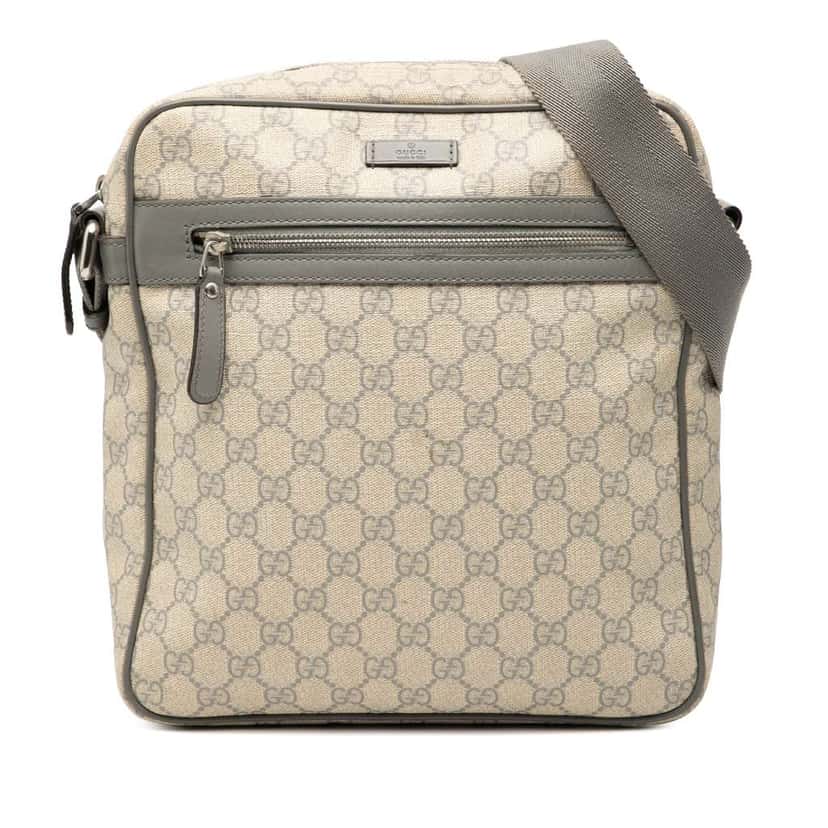 Gucci GG Supreme Crossbody Brown Canvas Good condition - Front View