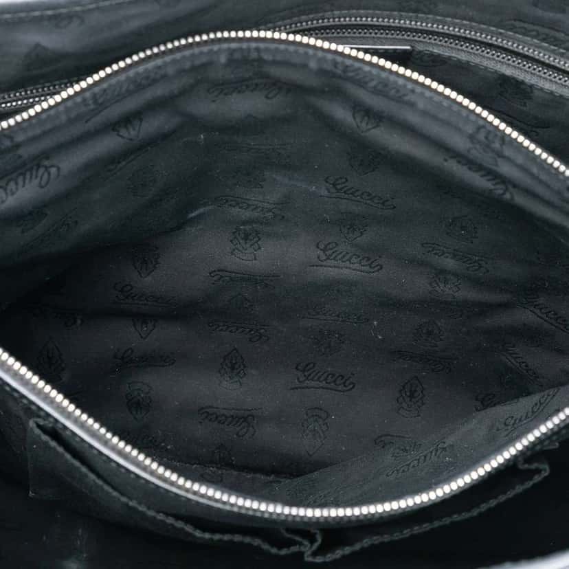 Gucci GG Imprime Joy Vertical Tote Black Canvas Good condition - Model View