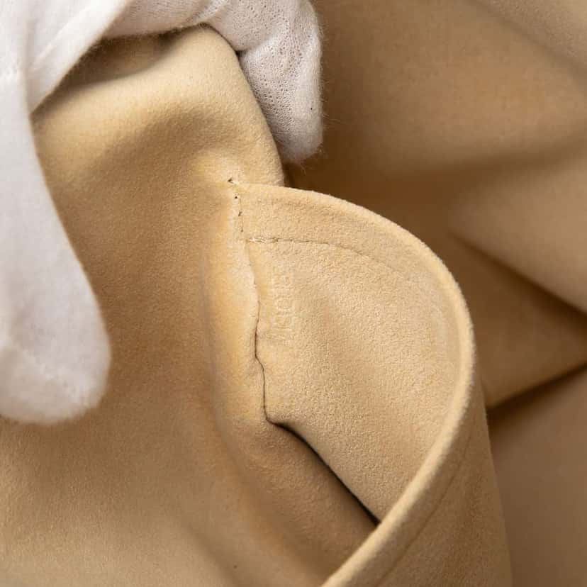 Louis Vuitton Damier Azur Saleya PM White Good condition - Box View