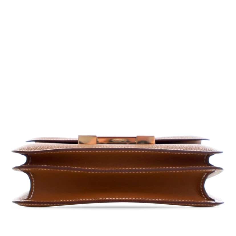 Hermès Mini Epsom Constance III 18 Brown Leather Very good condition - Inside View