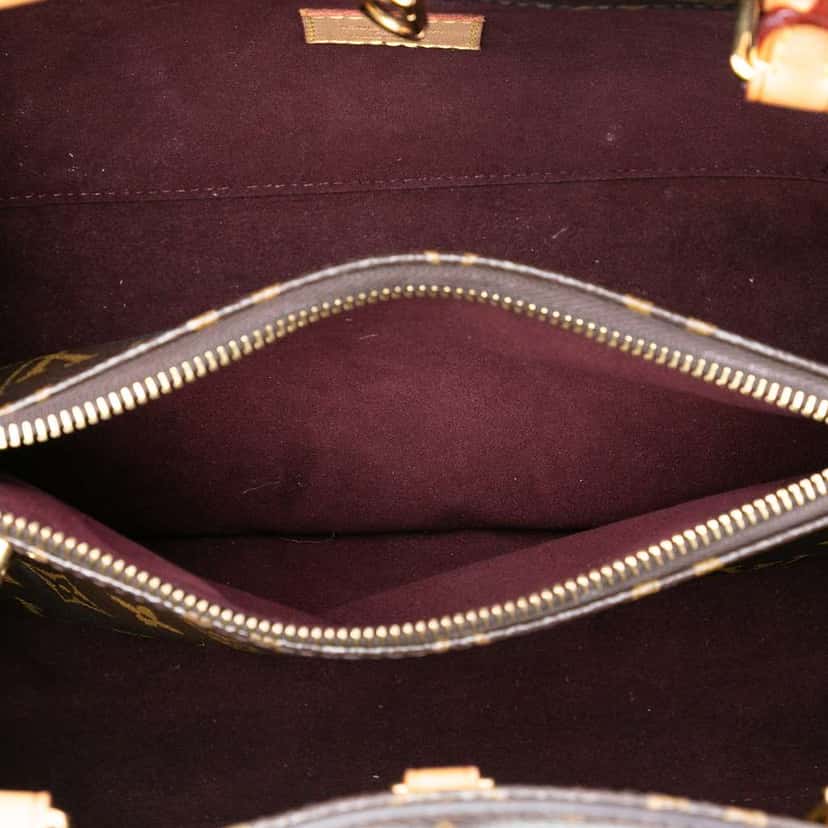 Louis Vuitton Monogram Montaigne MM Brown Good condition - Model View