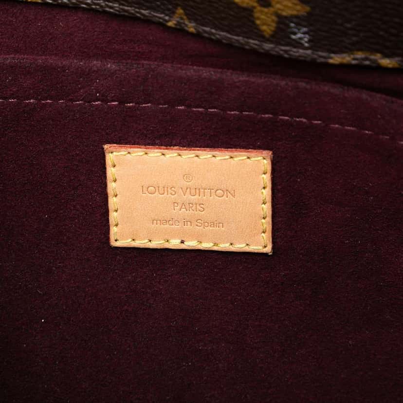 Louis Vuitton Monogram Montaigne MM Brown Good condition - Box View