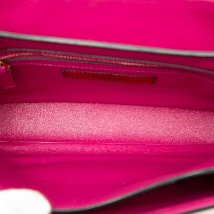 Valentino Leather B Rockstud Shoulder Bag Pink Leather Very good condition - Model View