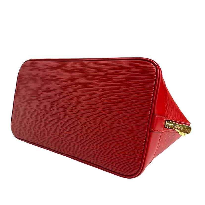 Louis Vuitton Epi Alma PM Red Leather Good condition - Model View
