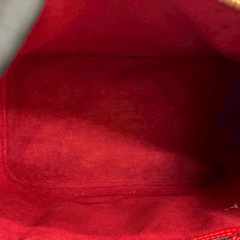 Louis Vuitton Epi Alma PM Red Leather Good condition - Box View