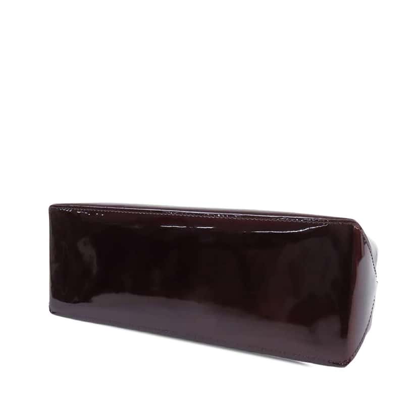 Louis Vuitton Monogram Vernis Wilshire PM Purple Leather Good condition - Inside View