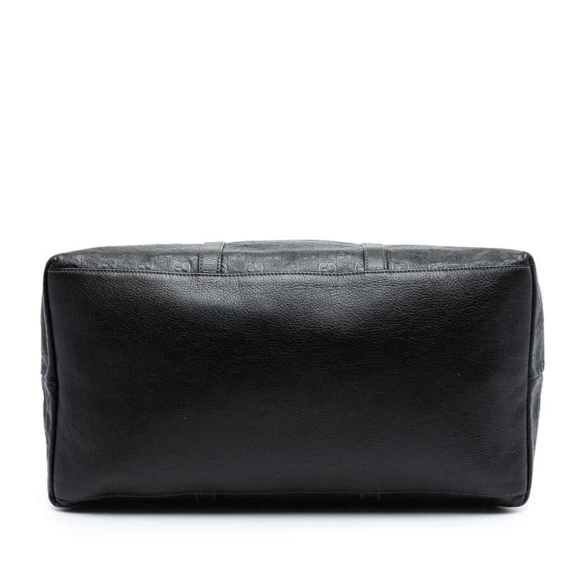Gucci Guccissima Weekender Brown Leather Good condition - Inside View