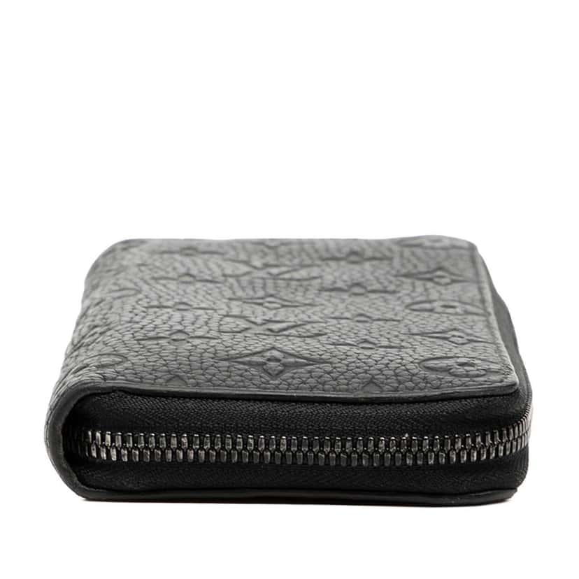 Louis Vuitton Monogram Empreinte Vertical Zippy Wallet Black Leather Very good condition - Inside View