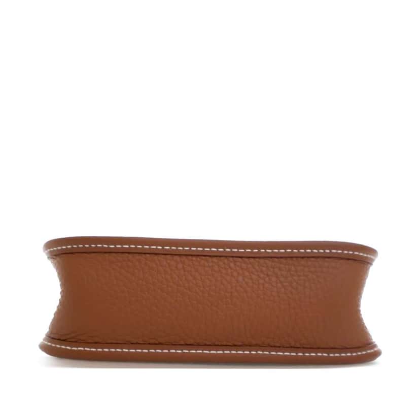 Hermès Clemence Evelyne 16 TPM Brown Leather Good condition - Inside View