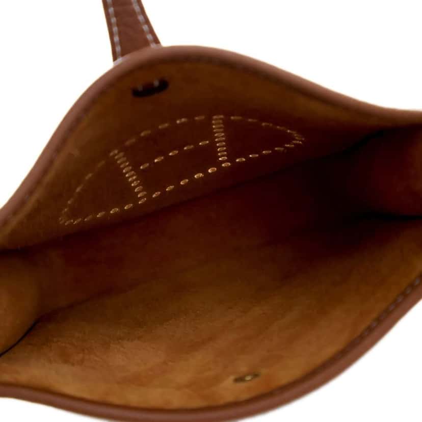 Hermès Clemence Evelyne 16 TPM Brown Leather Good condition - Model View