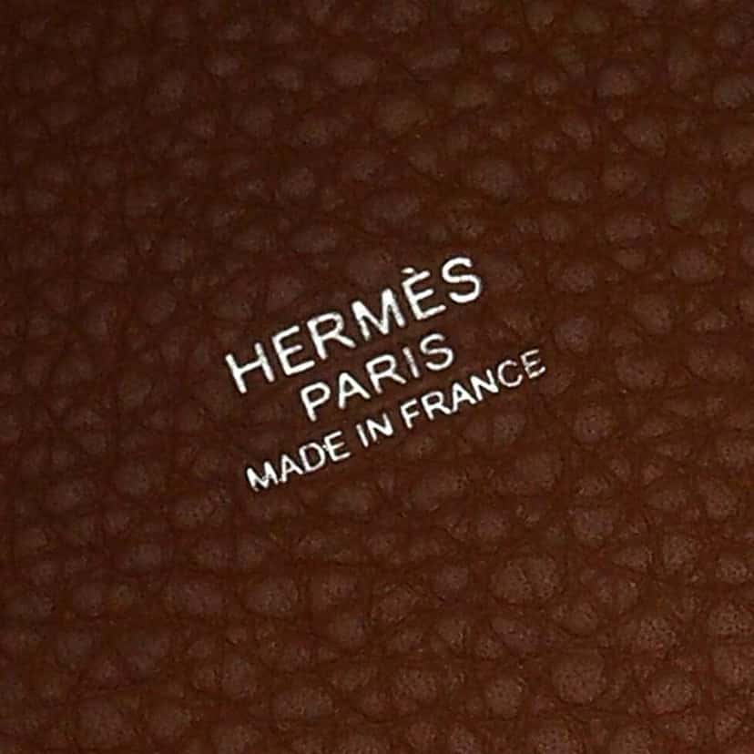 Hermès Clemence Picotin Lock 18 Brown Leather Good condition - Box View