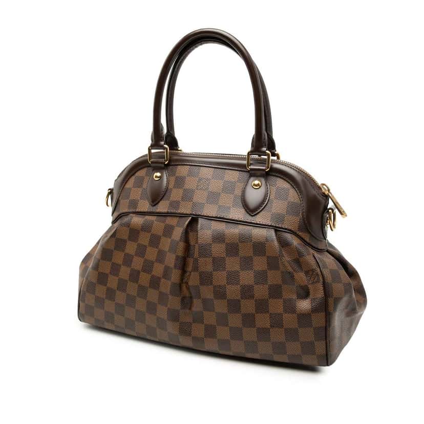 Louis Vuitton Damier Ebene Trevi PM Brown Good condition - Back View