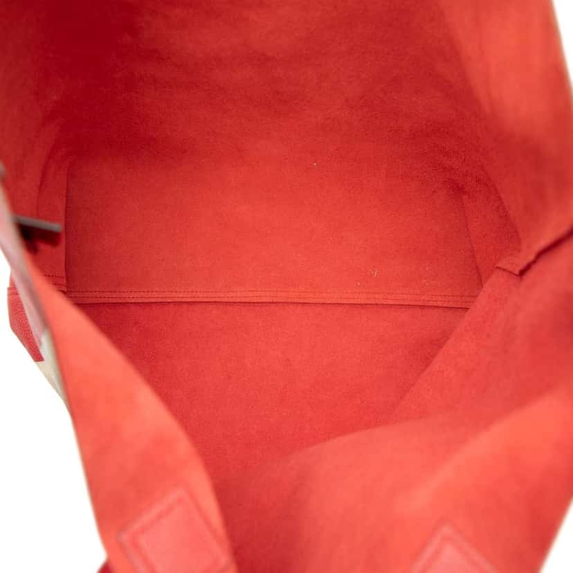 Gucci Elton John Large Calfskin Levon Goodbye Tote Red Leather Good condition - Model View