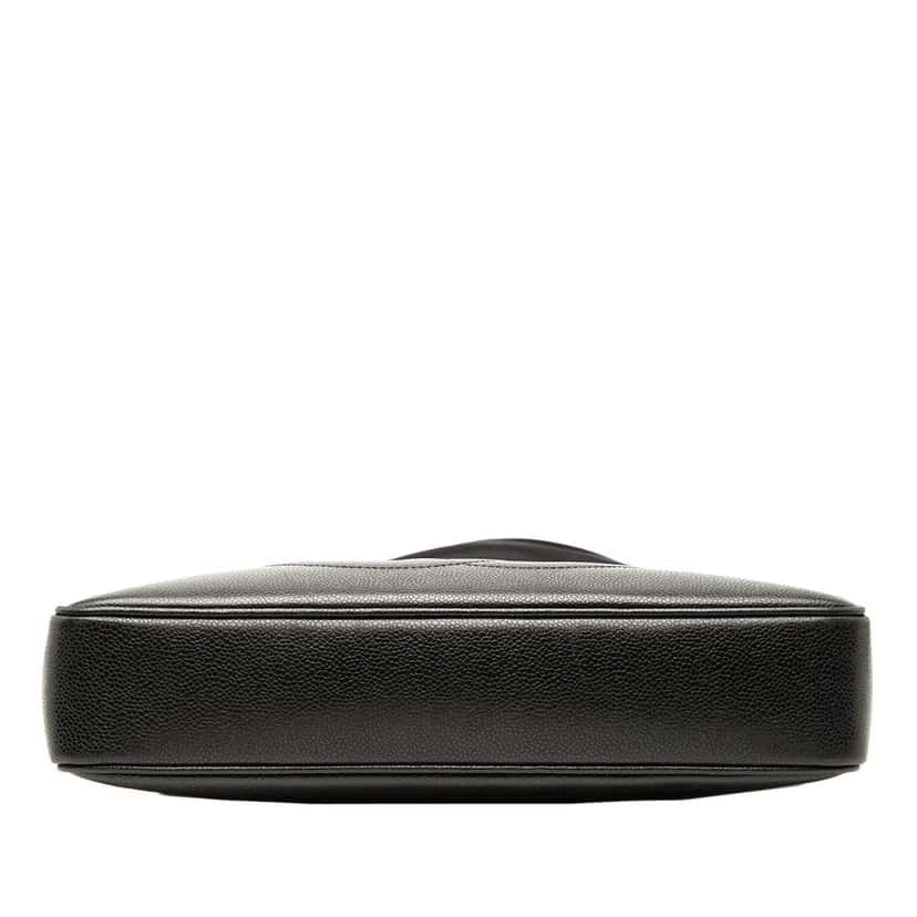 Chanel CC Caviar Chain Tote Black Leather Good condition - Inside View