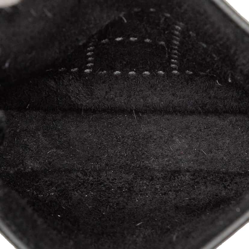 Hermès Clemence Evelyne TPM 16 Black Leather Good condition - Model View