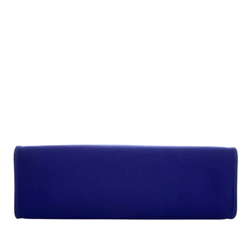 Hermès Toile Herbag Zip 31 Blue Canvas Good condition - Box View