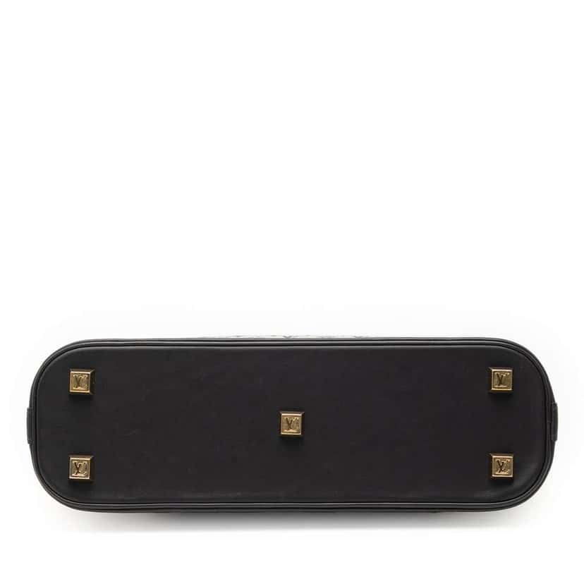 Louis Vuitton Monogram Mini Lin Alma Haut Grey Canvas Good condition - Inside View