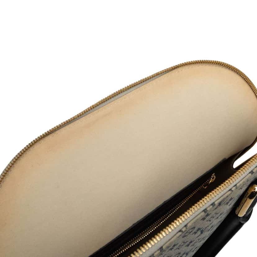 Louis Vuitton Monogram Mini Lin Alma Haut Grey Canvas Good condition - Box View