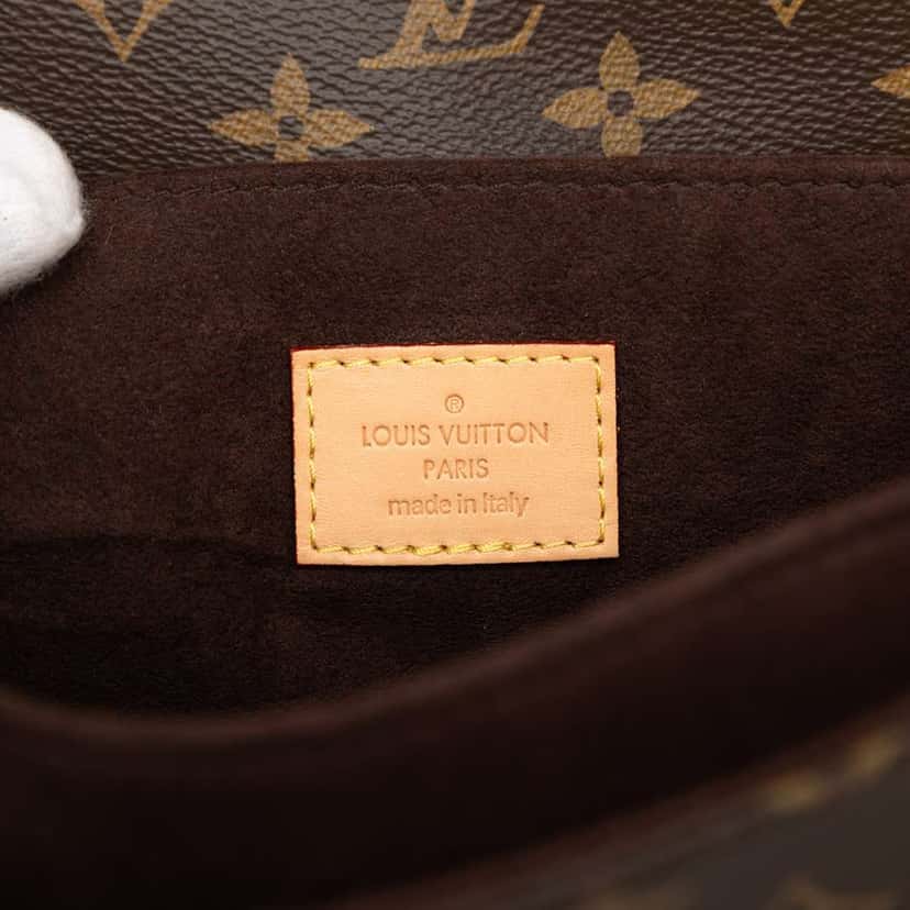 Louis Vuitton Monogram Pochette Metis Brown Very good condition - Box View