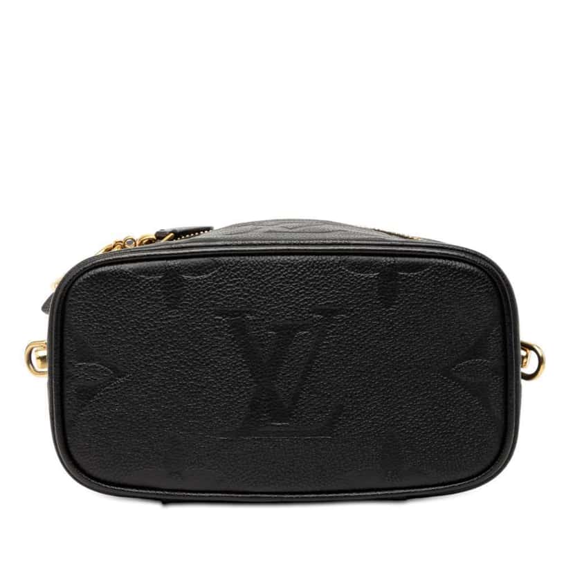 Louis Vuitton Monogram Giant Empreinte Vanity PM Black Leather Very good condition - Inside View