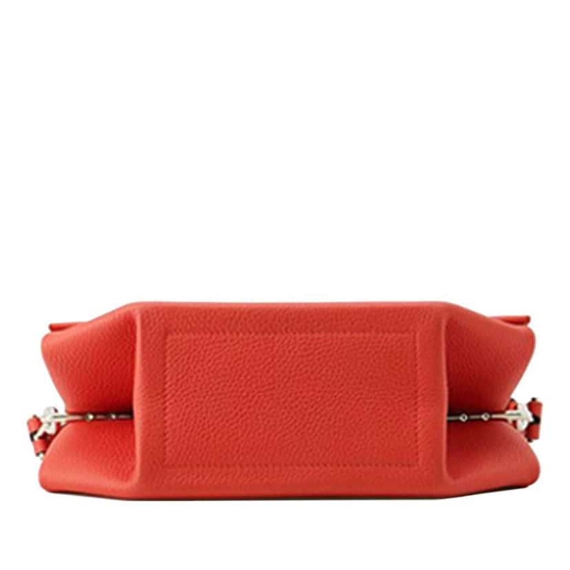 Hermès Taurillon Novillo Opli 24 Red Leather Good condition - Inside View