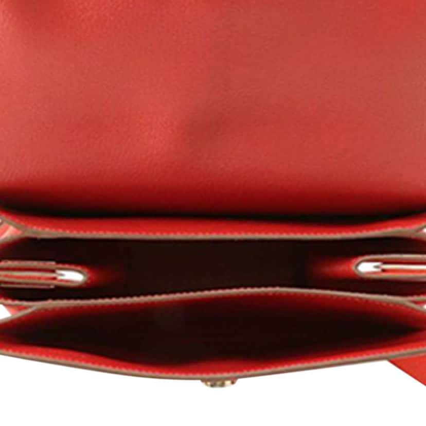 Hermès Taurillon Novillo Opli 24 Red Leather Good condition - Model View