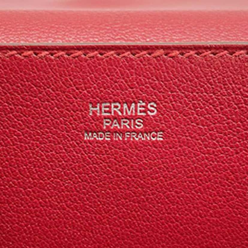Hermès Taurillon Novillo Opli 24 Red Leather Good condition - Box View
