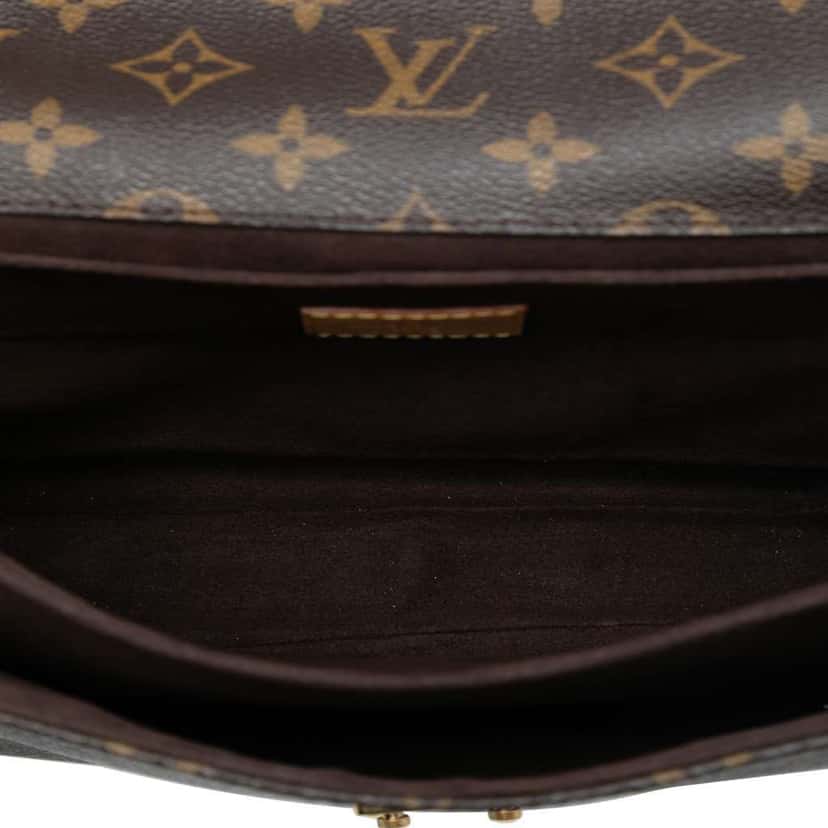 Louis Vuitton Monogram Pochette Metis Brown Very good condition - Model View