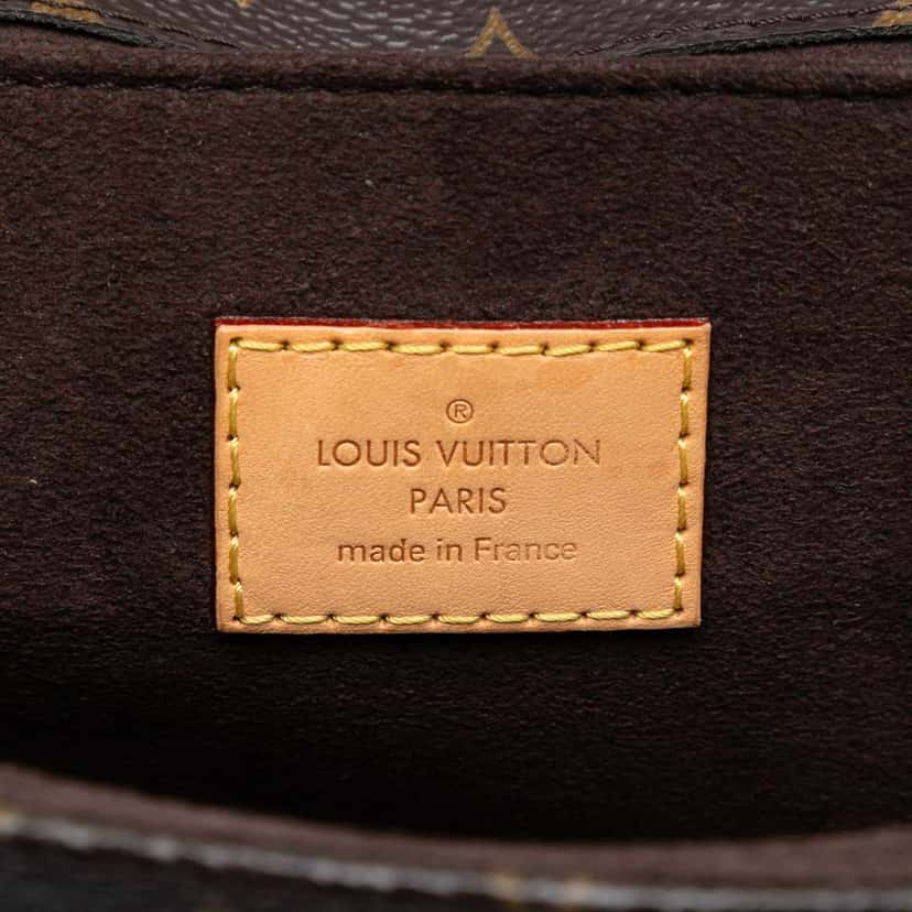 Louis Vuitton Monogram Pochette Metis Brown Very good condition - Box View