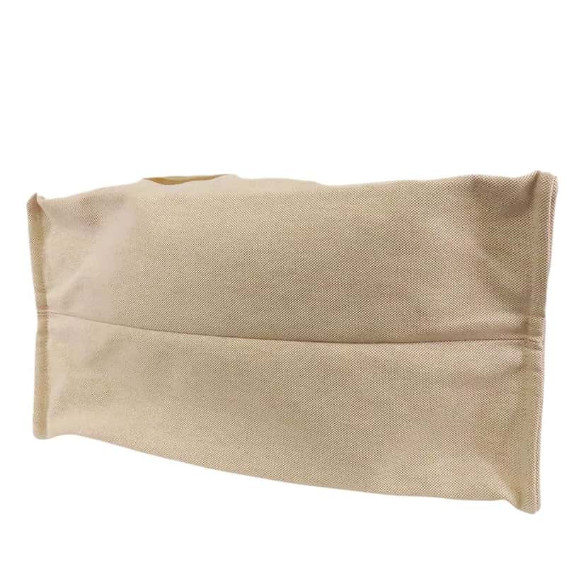 Hermès Toile Escale a la Plage Beach Bag Brown Canvas Good condition - Inside View