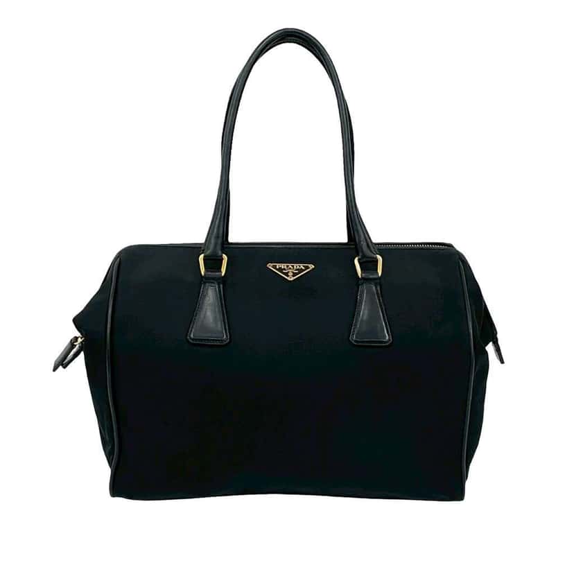 Prada Tessuto Handbag Black Good condition - Front View