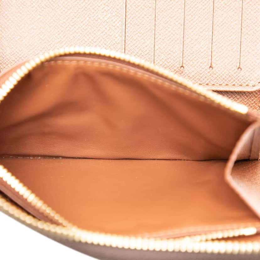 Louis Vuitton Monogram Zippy Compact Wallet Brown Good condition - Box View