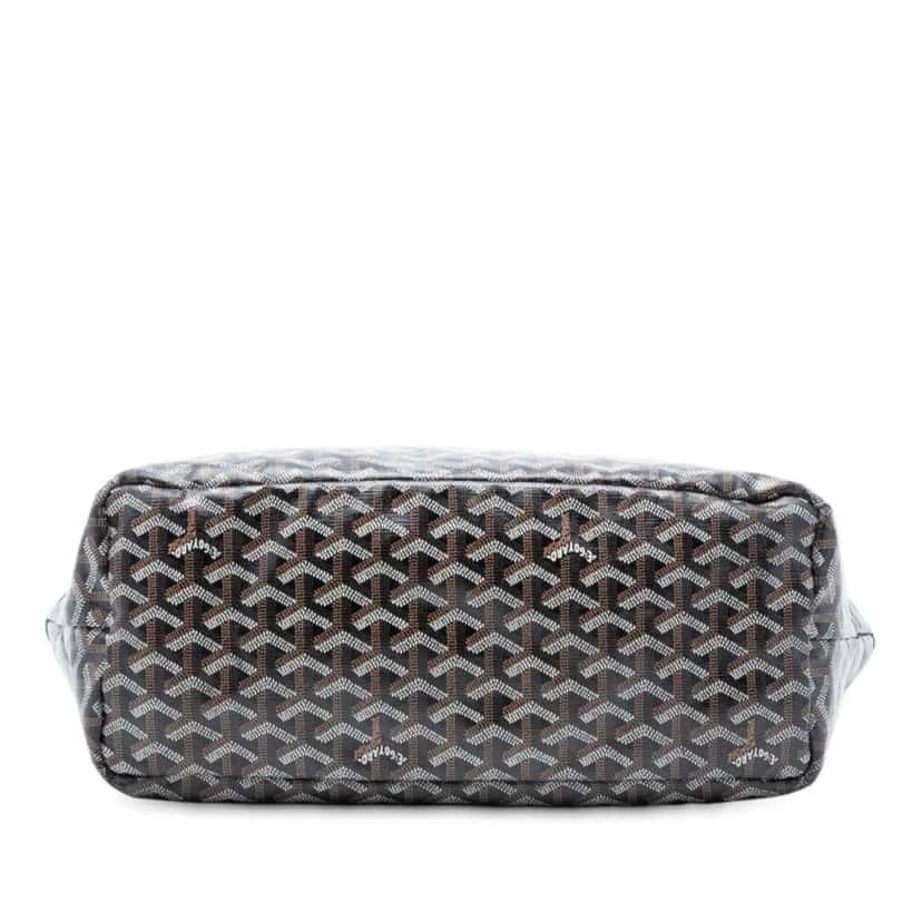 Goyard Goyardine Saint Louis PM Black Canvas Very good condition - Inside View