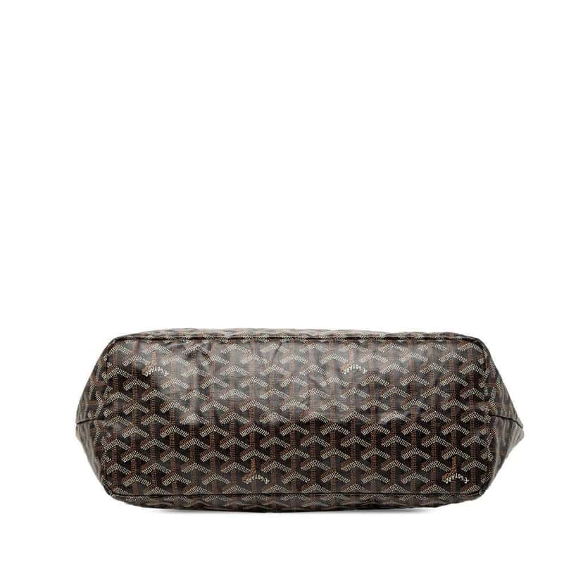 Goyard Goyardine Saint Louis PM Black Canvas Very good condition - Inside View