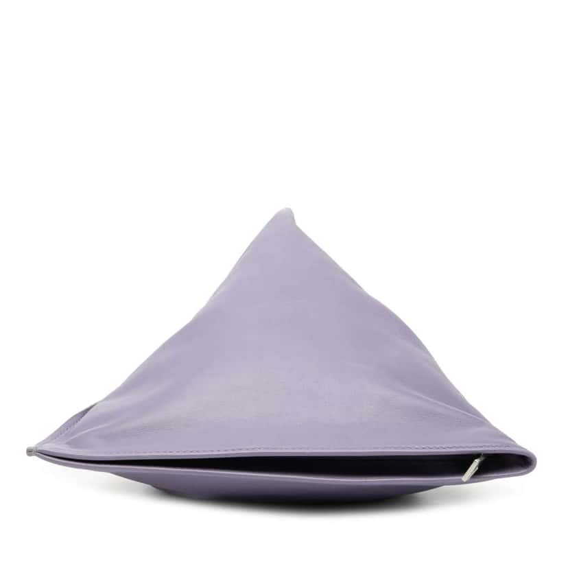 Bottega Veneta Mini Calfskin BV Twist Bag Purple Leather Very good condition - Inside View